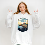 Maine Augusta - States & Cities Unisex Crewneck T-Shirt Sweatshirt Hoodie