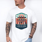 Louisiana Baton Rouge - States & Cities Unisex Crewneck T-Shirt Sweatshirt Hoodie