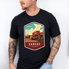 Kansas Topeka - States & Cities Unisex Crewneck T-Shirt Sweatshirt Hoodie