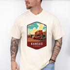 Kansas Topeka - States & Cities Unisex Crewneck T-Shirt Sweatshirt Hoodie