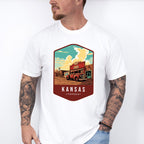 Kansas Topeka - States & Cities Unisex Crewneck T-Shirt Sweatshirt Hoodie