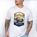 Indiana, Indianapolis - States & Cities Unisex Crewneck T-Shirt Sweatshirt Hoodie