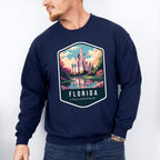 Florida Tallahassee - States & Cities Unisex Crewneck T-Shirt Sweatshirt Hoodie