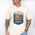 Connecticut Hartford - States & Cities Unisex Crewneck T-Shirt Sweatshirt Hoodie