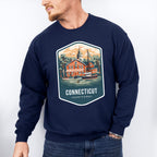 Connecticut Hartford - States & Cities Unisex Crewneck T-Shirt Sweatshirt Hoodie