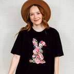 Flower Bunny - Spring Unisex Crewneck T-Shirt Sweatshirt Hoodie