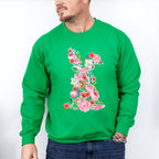 Flower Bunny - Spring Unisex Crewneck T-Shirt Sweatshirt Hoodie