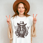 Cowgirl Brown Design - Cowgirl Unisex Crewneck T-Shirt Sweatshirt Hoodie