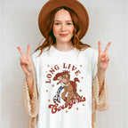 Long Live Cowgirls Toy Story - Cowgirl Unisex Crewneck T-Shirt Sweatshirt Hoodie