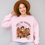 Long Live Cowgirls Toy Story Jessie - Cowgirl Unisex Crewneck T-Shirt Sweatshirt Hoodie