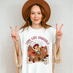 Long Live Cowgirls Toy Story Jessie - Cowgirl Unisex Crewneck T-Shirt Sweatshirt Hoodie