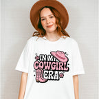 In My Cowgirl Era Pink Boots And Hat - Cowgirl Unisex Crewneck T-Shirt Sweatshirt Hoodie