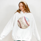 Sparkly Baseball - Baseball Unisex Crewneck T-Shirt Sweatshirt Hoodie