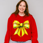 Red And Yellow Bowtie - Baseball Unisex Crewneck T-Shirt Sweatshirt Hoodie