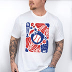 Batter Up Game Day Baseball Season - Baseball Unisex Crewneck T-Shirt Sweatshirt Hoodie