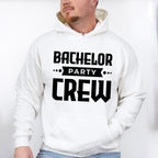 Bachelor Party Crew B&W - Bachelor Unisex Crewneck T-Shirt Sweatshirt Hoodie