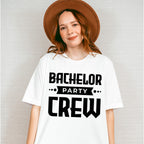 Bachelor Party Crew B&W - Bachelor Unisex Crewneck T-Shirt Sweatshirt Hoodie
