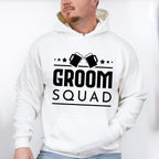 Groom Squad Beer B&W - Bachelor Unisex Crewneck T-Shirt Sweatshirt Hoodie