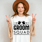 Groom Squad Beer B&W - Bachelor Unisex Crewneck T-Shirt Sweatshirt Hoodie
