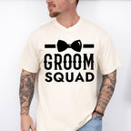 Groom Squad Bowtie B&W Design - Bachelor Unisex Crewneck T-Shirt Sweatshirt Hoodie