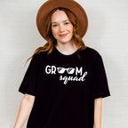 Groom Squad Sunglasses B&W Design - Bachelor Unisex Crewneck T-Shirt Sweatshirt Hoodie