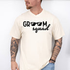 Groom Squad Sunglasses B&W Design - Bachelor Unisex Crewneck T-Shirt Sweatshirt Hoodie