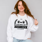Bachelor Party Crew Member B&W Design - Bachelor Unisex Crewneck T-Shirt Sweatshirt Hoodie