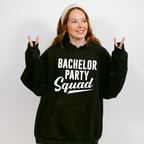 Bachelor Party Squad B&W Design - Bachelor Unisex Crewneck T-Shirt Sweatshirt Hoodie