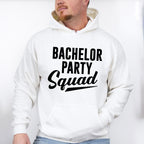 Bachelor Party Squad B&W Design - Bachelor Unisex Crewneck T-Shirt Sweatshirt Hoodie