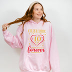 Celebrating 10 Years & Looking Forward To Forever - Anniversary Unisex Crewneck T-Shirt Sweatshirt Hoodie