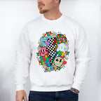 Be Kind Checkered Lightning Bolt Design - Autism Awareness Unisex Crewneck T-Shirt Sweatshirt Hoodie