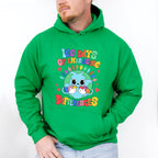 100 Days Of Embracing Differences - Autism Awareness Unisex Crewneck T-Shirt Sweatshirt Hoodie