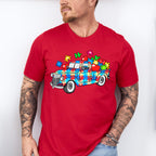 Jigsaw Truck - Autism Awareness Unisex Crewneck T-Shirt Sweatshirt Hoodie