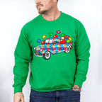 Jigsaw Truck - Autism Awareness Unisex Crewneck T-Shirt Sweatshirt Hoodie