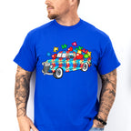 Jigsaw Truck - Autism Awareness Unisex Crewneck T-Shirt Sweatshirt Hoodie