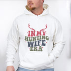 In My Hunting Wife Era Reindeer Design - Hunting Theme Unisex Crewneck T-Shirt Sweatshirt Hoodie