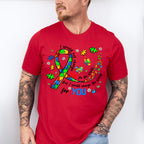 I Would Not Change You For The World - Autism Awareness Unisex Crewneck T-Shirt Sweatshirt Hoodie