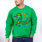 I Would Not Change You For The World - Autism Awareness Unisex Crewneck T-Shirt Sweatshirt Hoodie