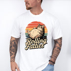 Rolling Fatties - Cat Unisex Crewneck T-Shirt Sweatshirt Hoodie