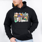 Cats And Drinks - Cat Unisex Crewneck T-Shirt Sweatshirt Hoodie