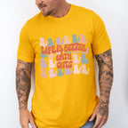 Life Is Better With Cats Colorful Design - Cat Unisex Crewneck T-Shirt Sweatshirt Hoodie