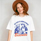 So This Is How U Make Biscuits - Cat Unisex Crewneck T-Shirt Sweatshirt Hoodie