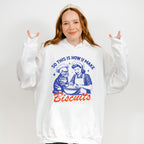 So This Is How U Make Biscuits - Cat Unisex Crewneck T-Shirt Sweatshirt Hoodie