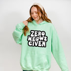 Zero Meows Given - Cat Unisex Crewneck T-Shirt Sweatshirt Hoodie