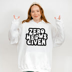 Zero Meows Given - Cat Unisex Crewneck T-Shirt Sweatshirt Hoodie