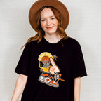 Game Day Shoes Checkered Star Design - Basketball Unisex Crewneck T-Shirt Sweatshirt Hoodie