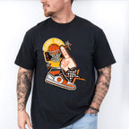 Game Day Shoes Checkered Star Design - Basketball Unisex Crewneck T-Shirt Sweatshirt Hoodie