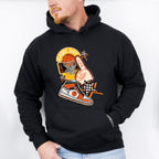 Game Day Shoes Checkered Star Design - Basketball Unisex Crewneck T-Shirt Sweatshirt Hoodie