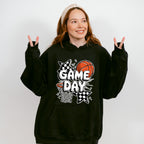 Game Day Basketball Hoop Star Design - Basketball Unisex Crewneck T-Shirt Sweatshirt Hoodie