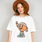 Cute Basketball Peace Sign - Basketball Unisex Crewneck T-Shirt Sweatshirt Hoodie